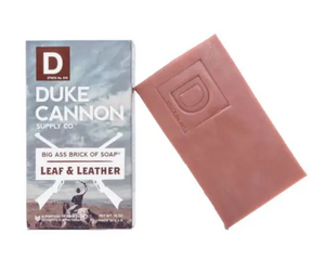 Duke Cannon Big Ass Brick of Soap - Leaf and Leather - Gear Supply Company