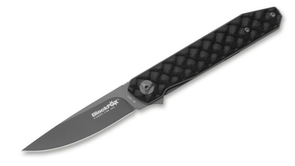Fox BlackFox BF-736 TI Reloaded Flipper Knife 3.31