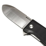 Wesn The Allman Liner Lock Knife – Black G10 (2.75” Satin) - WESN04-1 - Gear Supply Company