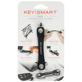 KeySmart Flex | Polycarbonate | Holds 8 Keys - Black - Gear Supply Company