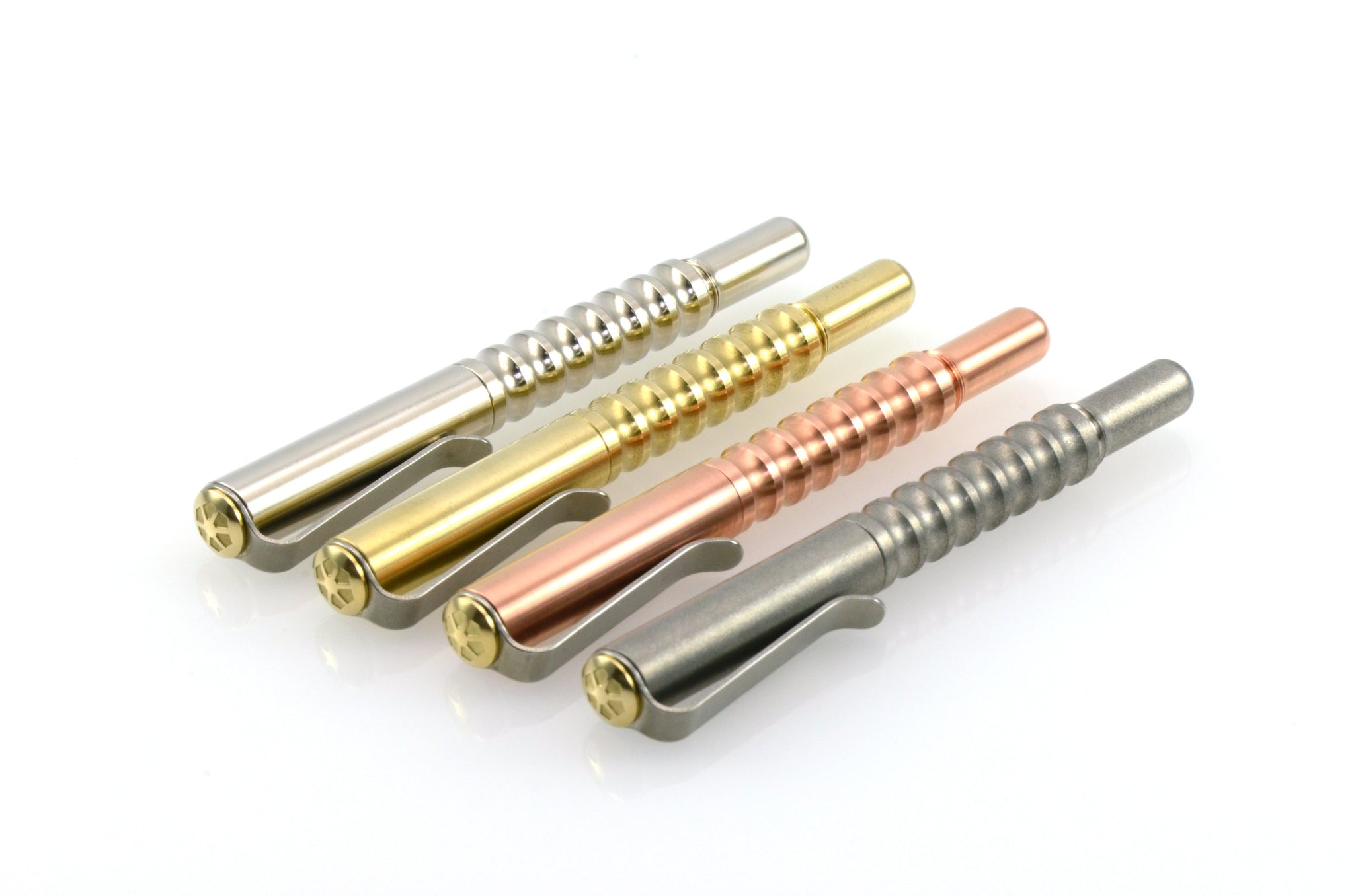 Prometheus Alpha Pen Prometheus Lights Alpha Executive Pen: Solid Brass | Gear Supply Company