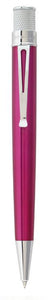 Retro51 Tornado Classic Lacquers Rollerball Pen - Pink - Gear Supply Company