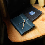 Writers Log Small Refillable Leather Notebook: Saddle - Gear Supply Company