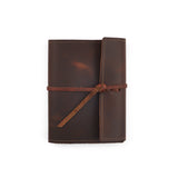 Writers Log Small Refillable Leather Notebook: Saddle - Gear Supply Company