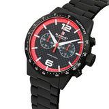 Blacklist Streetmatic Chronograph Rosso Corsa - Black - Gear Supply Company