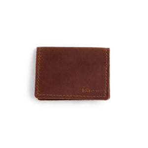 Voyager Leather Wallet: Saddle - Gear Supply Company
